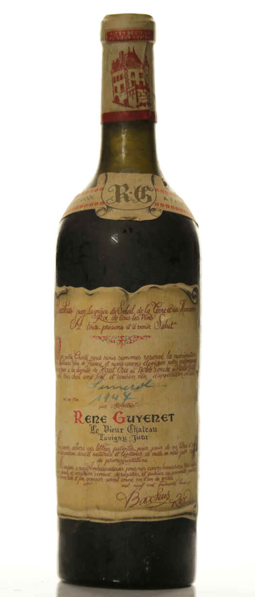 Rene Guyenet Jura Le Vieux Chateau Lavigny 1947