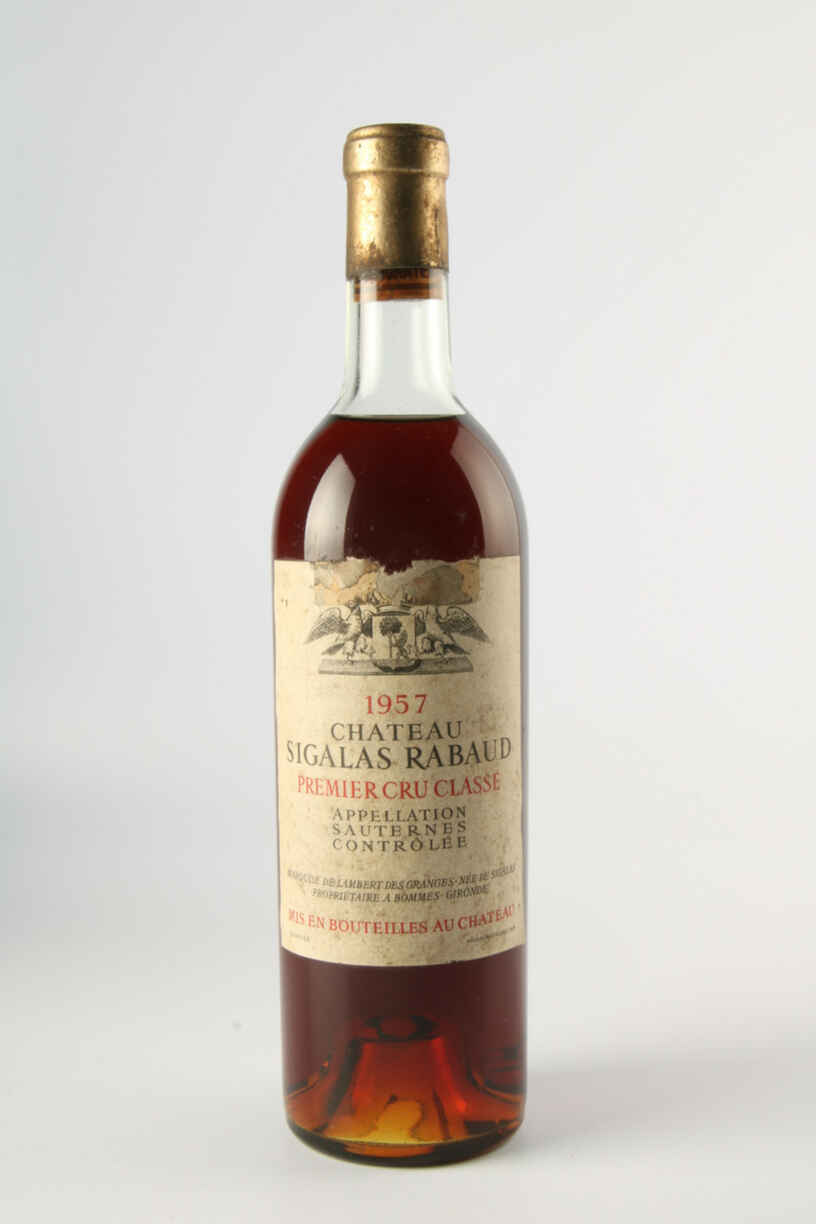 Chateau Sigalas Rabaud 1957