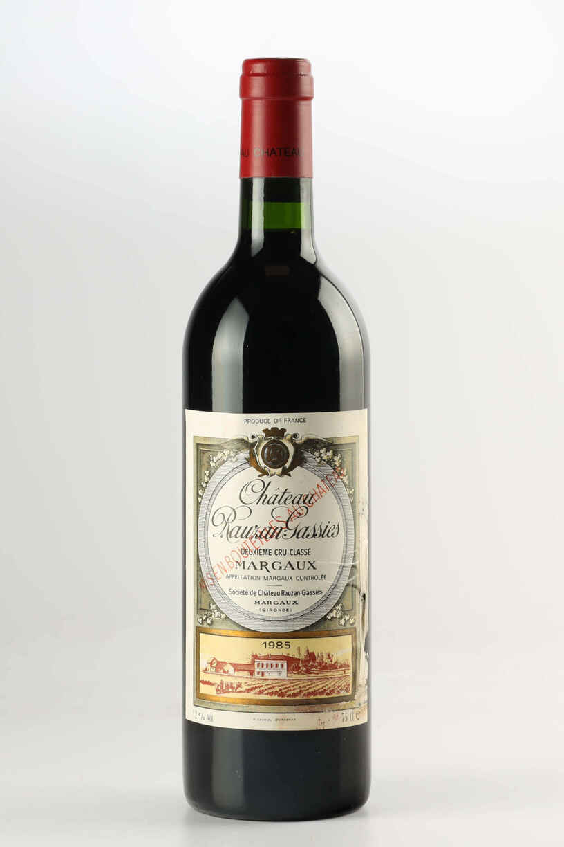 Chateau Rauzan Gassies 1985