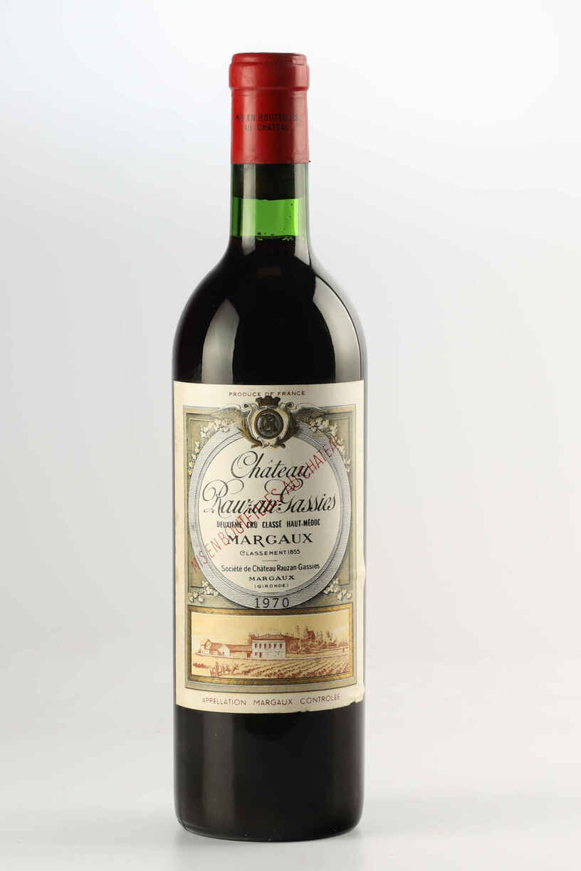 Chateau Rauzan Gassies 1970