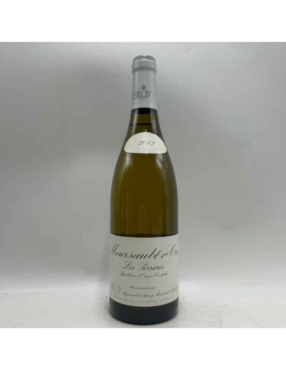 Maison Leroy Meursault Perrieres 1er Cru 2012