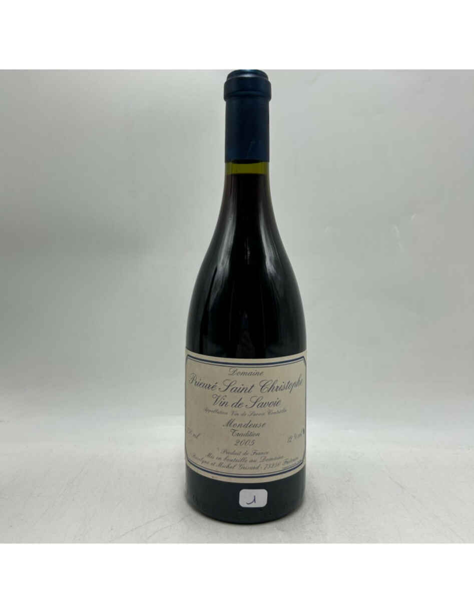 Michel Grisard Prieuré Saint-christophe Vin De Savoie 2005