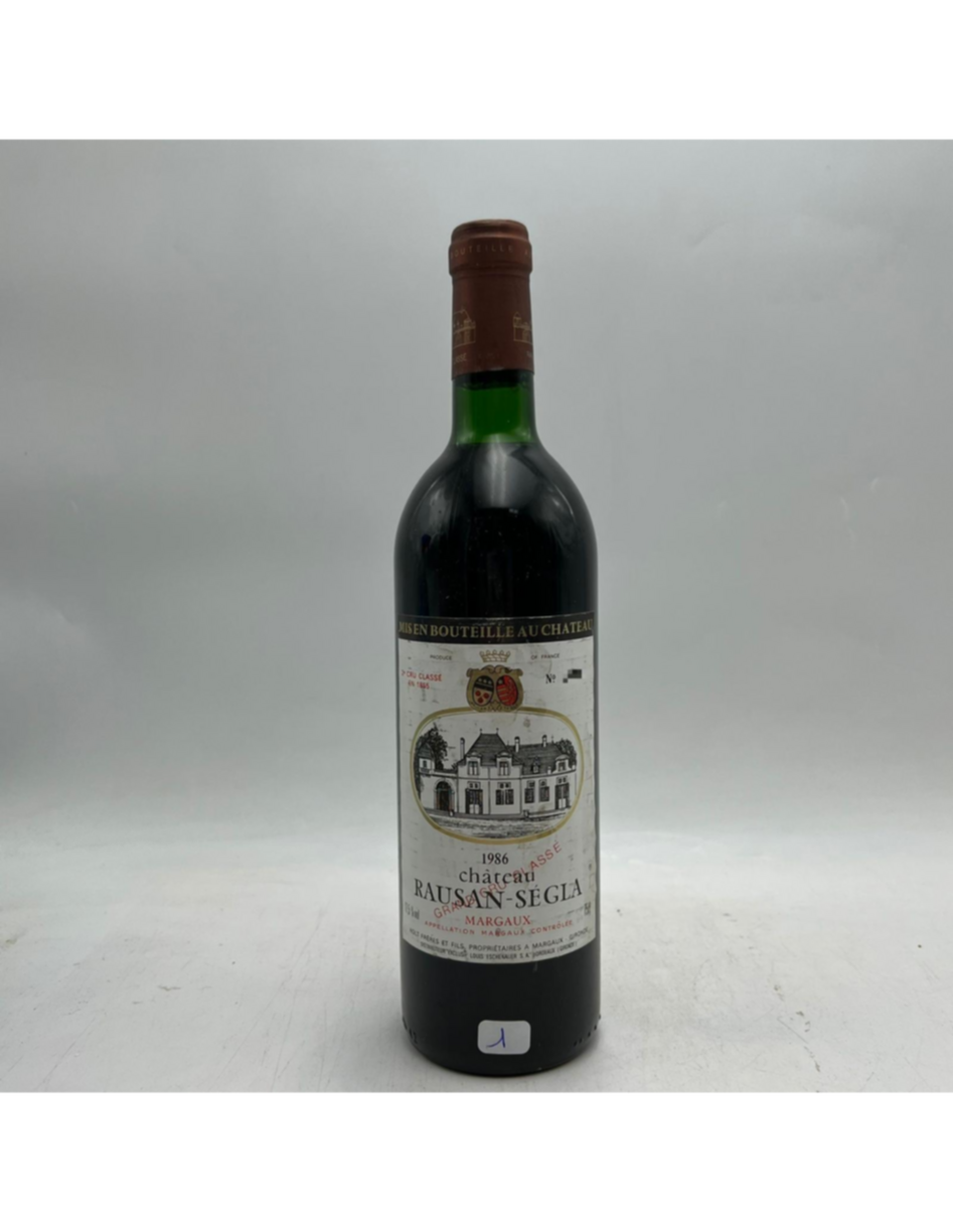 Chateau Rauzan Segla 1986
