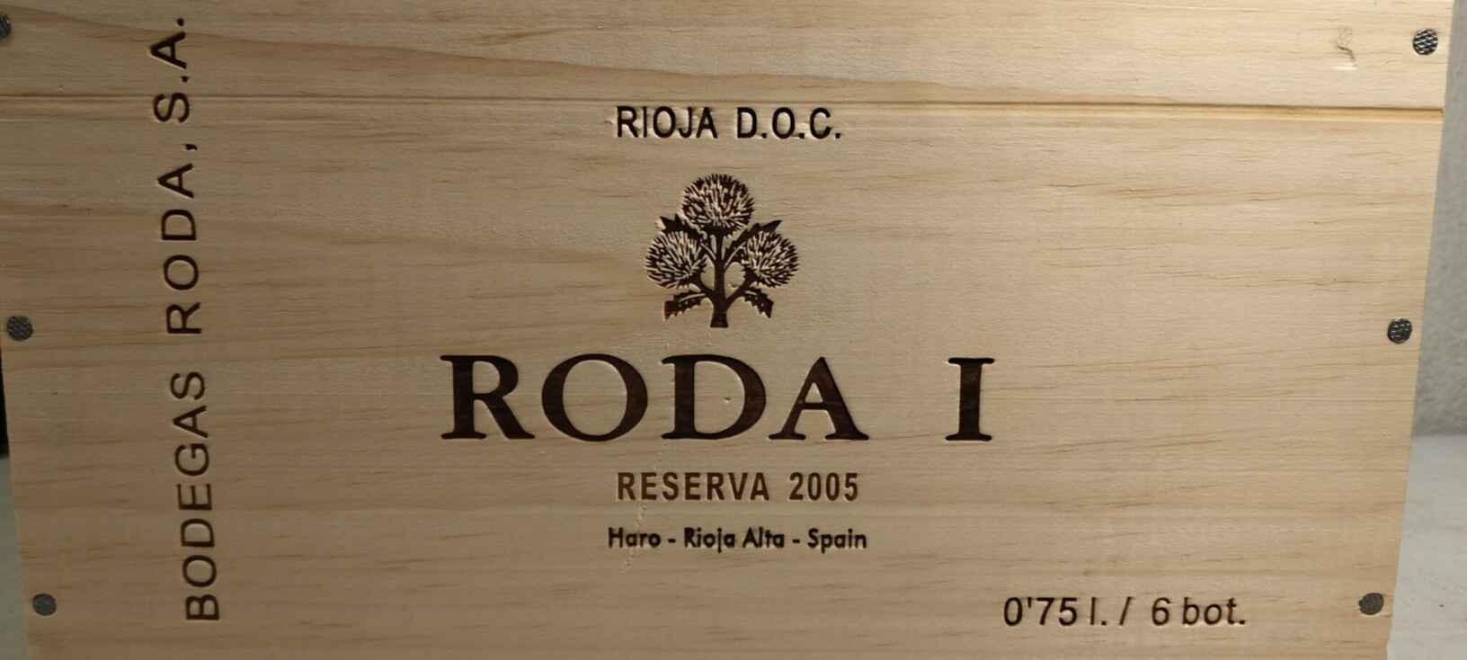Bodegas Roda Roda Reserva 2005