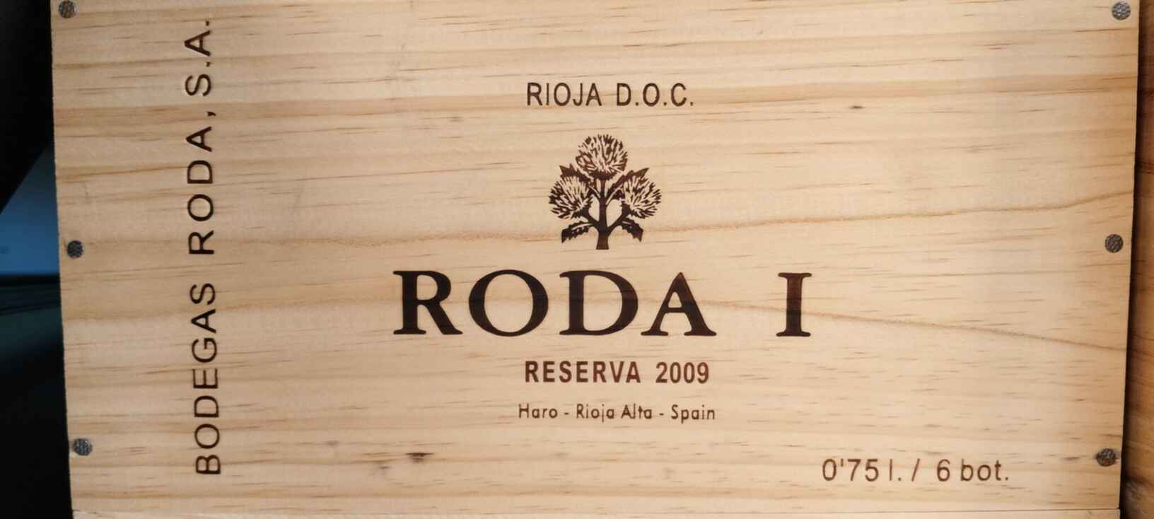 Bodegas Roda Roda Reserva 2009