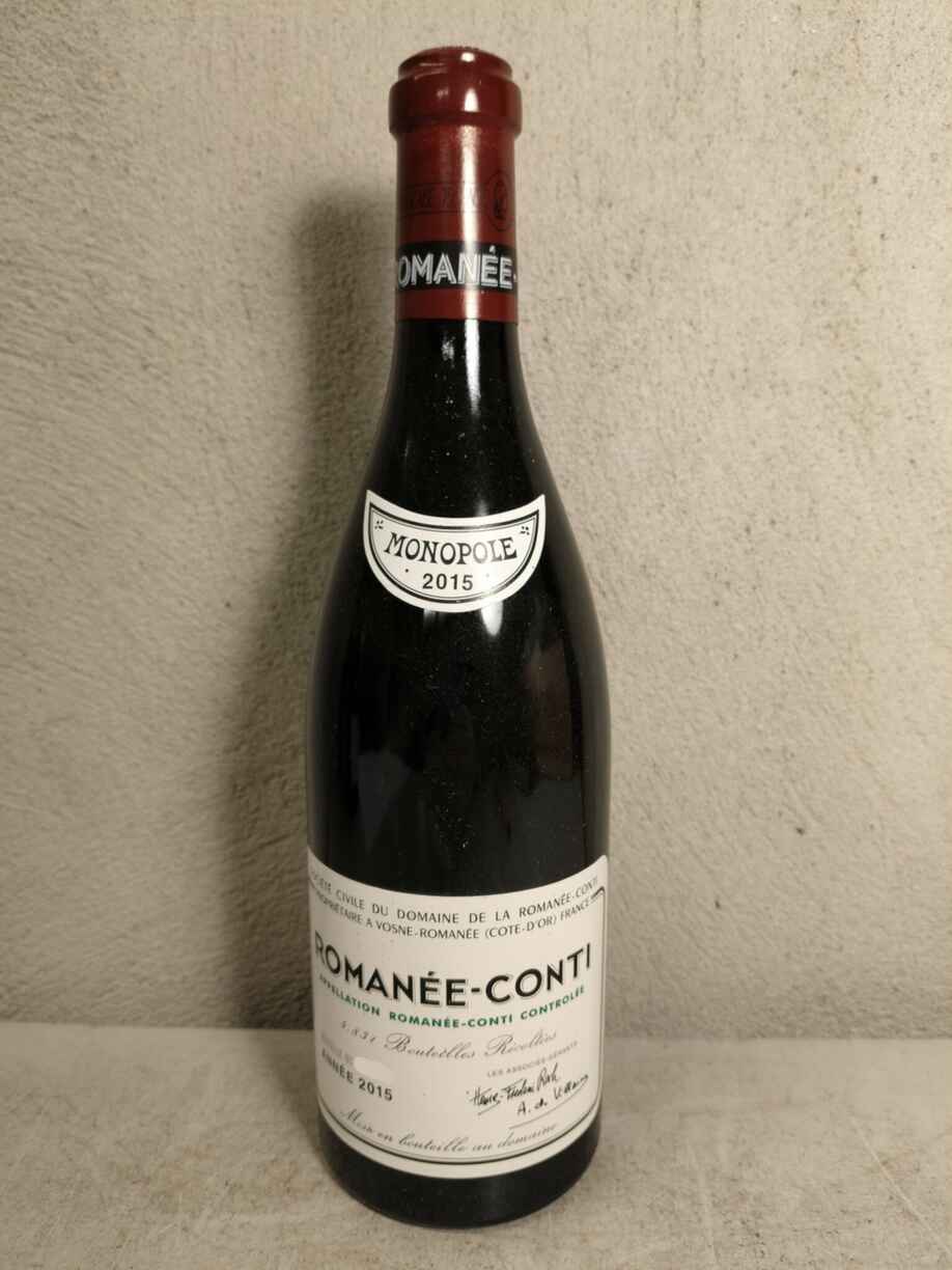 De La Romanee Conti Romanee Conti Grand Cru 2015