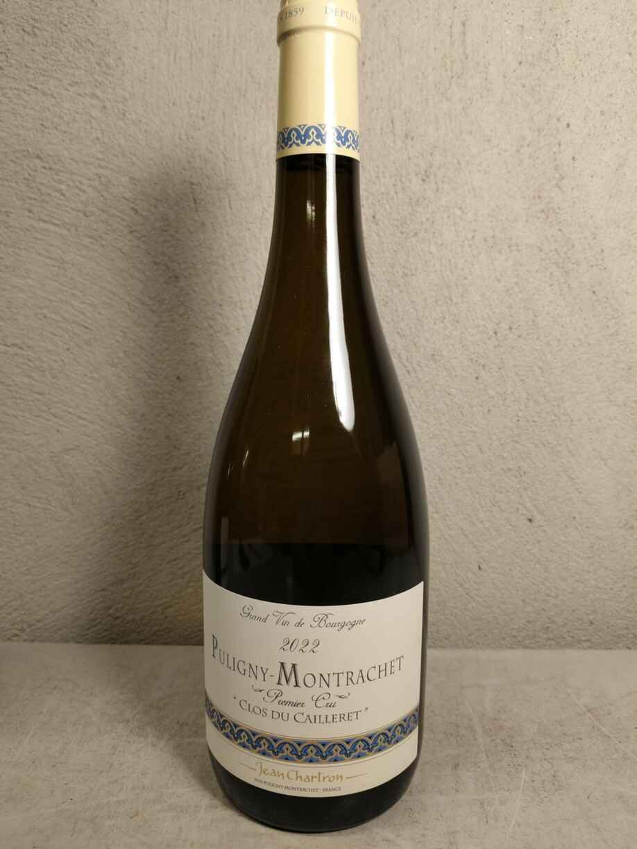 Jean Chartron Puligny Montrachet Clos Du Cailleret 2022