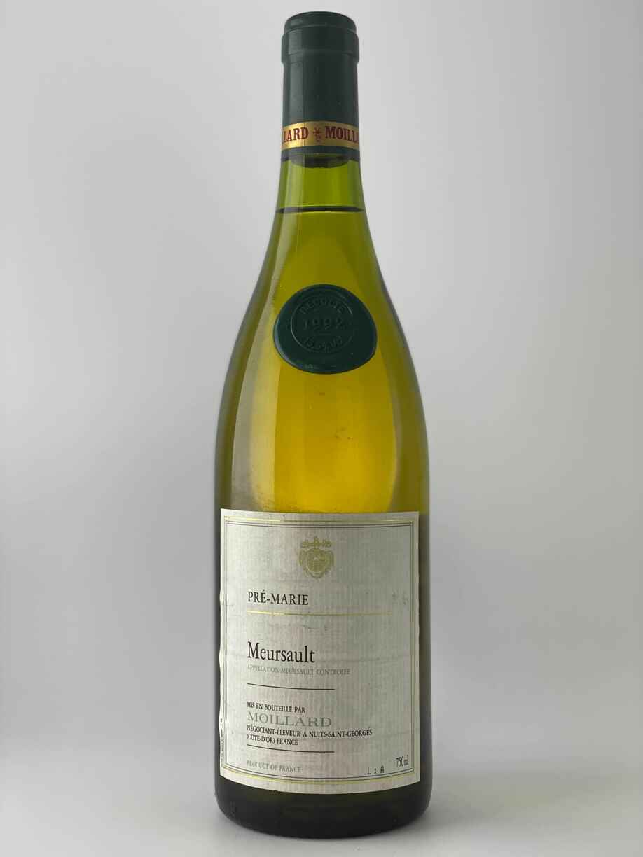 Moillard Meursault Pre Marie 1992