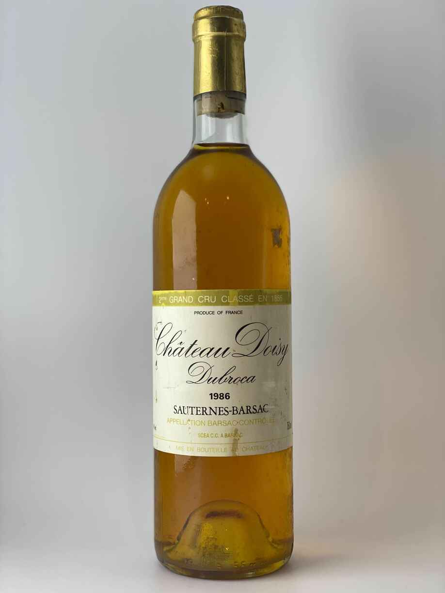 Chateau Doisy Dubroca 1986