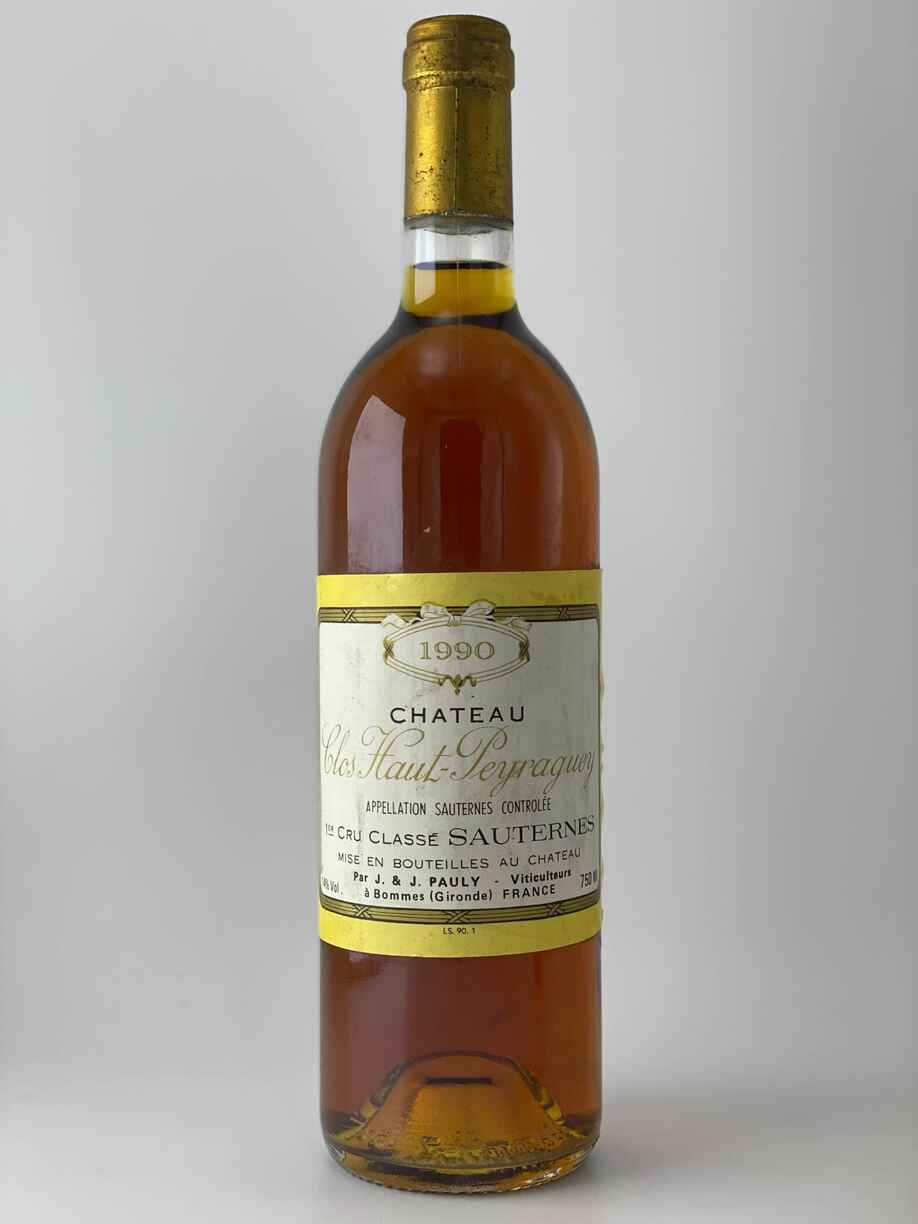 Chateau Clos Haut Peyraguey 1990
