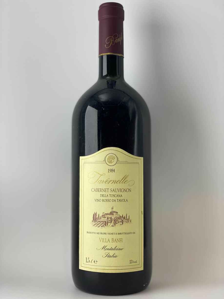 Castello Banfi Tavernelle Cabernet Sauvignon 1984