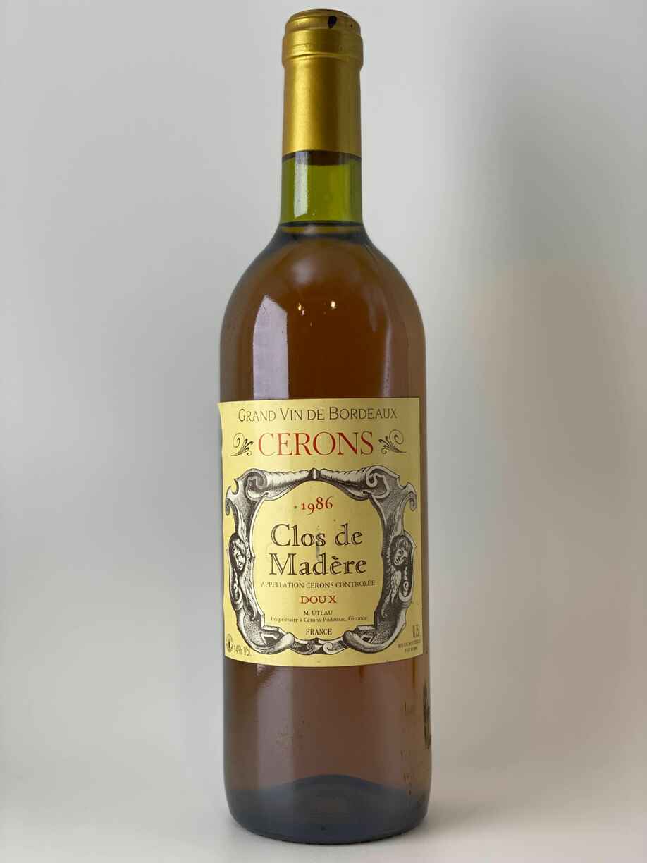 Clos de Madere Doux 1986