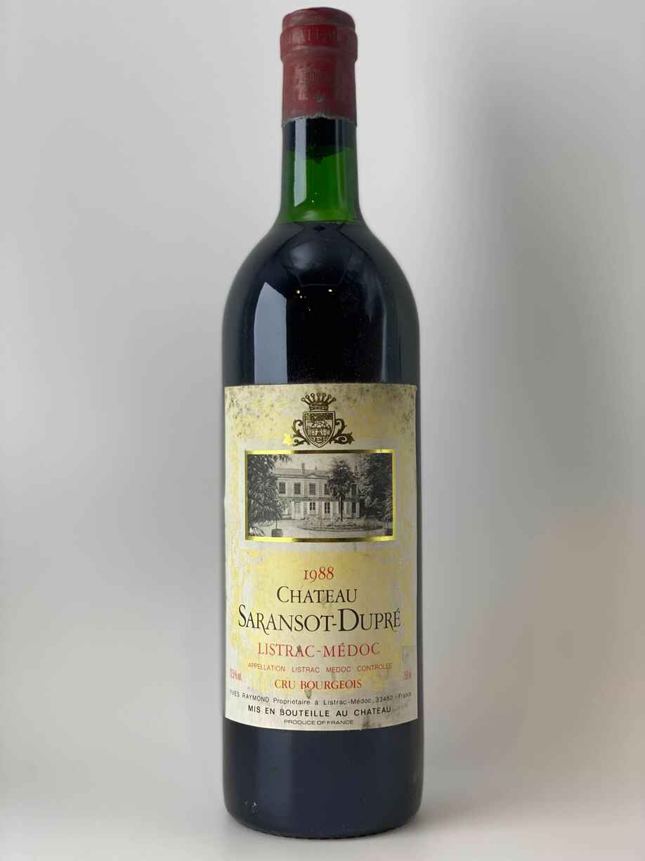 Chateau Saransot Dupre 1988