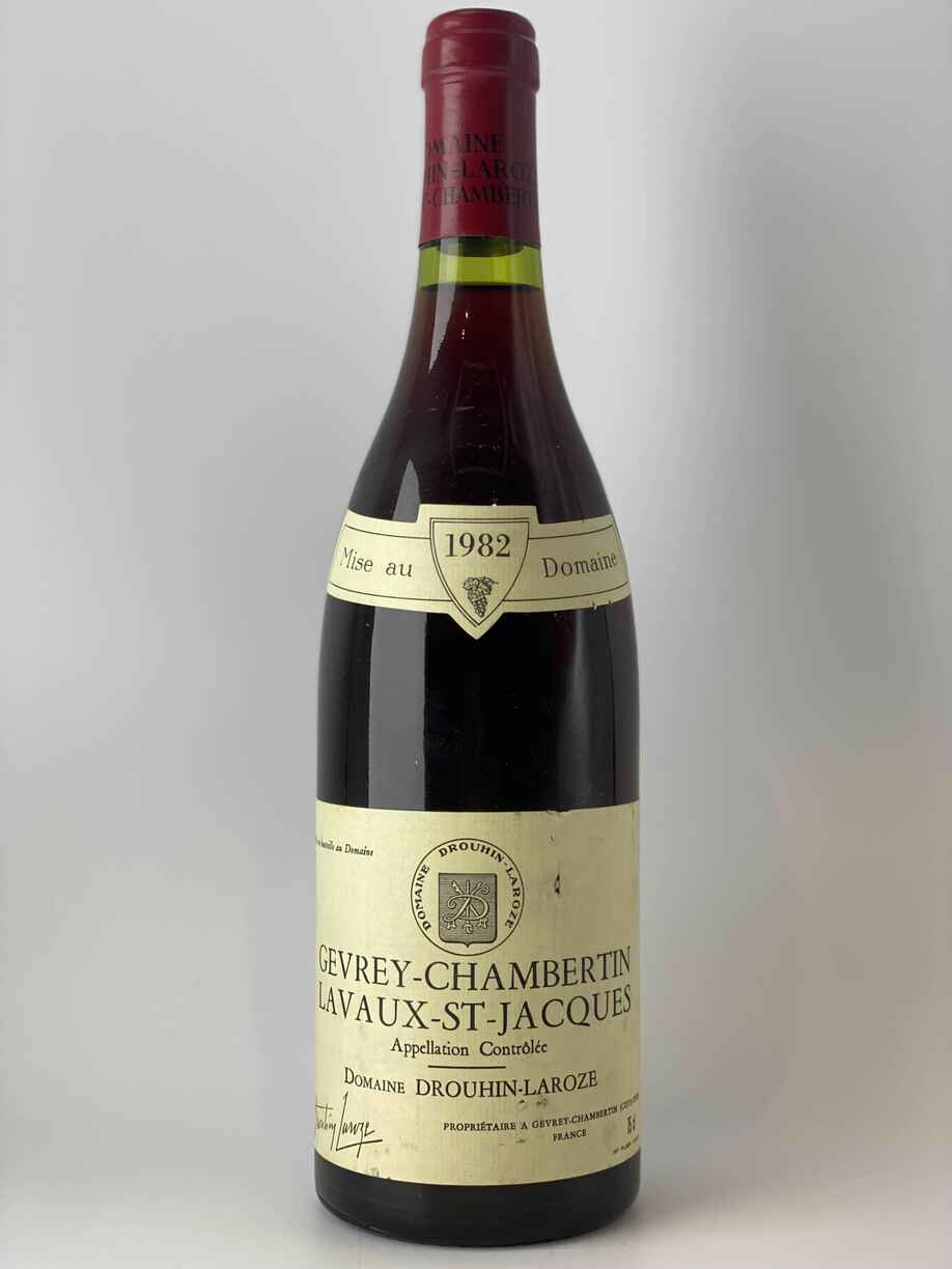 Drouhin Laroze Gevrey Chambertin Lavaux St Jacques 1982
