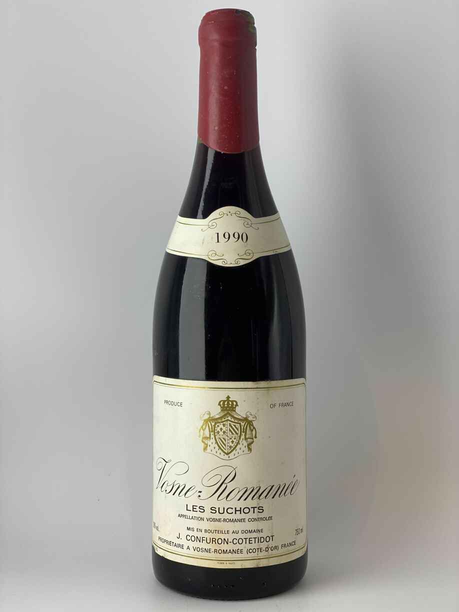 Confuron Cotetidot Vosne Romanee 1er Cru Les Suchots 1990