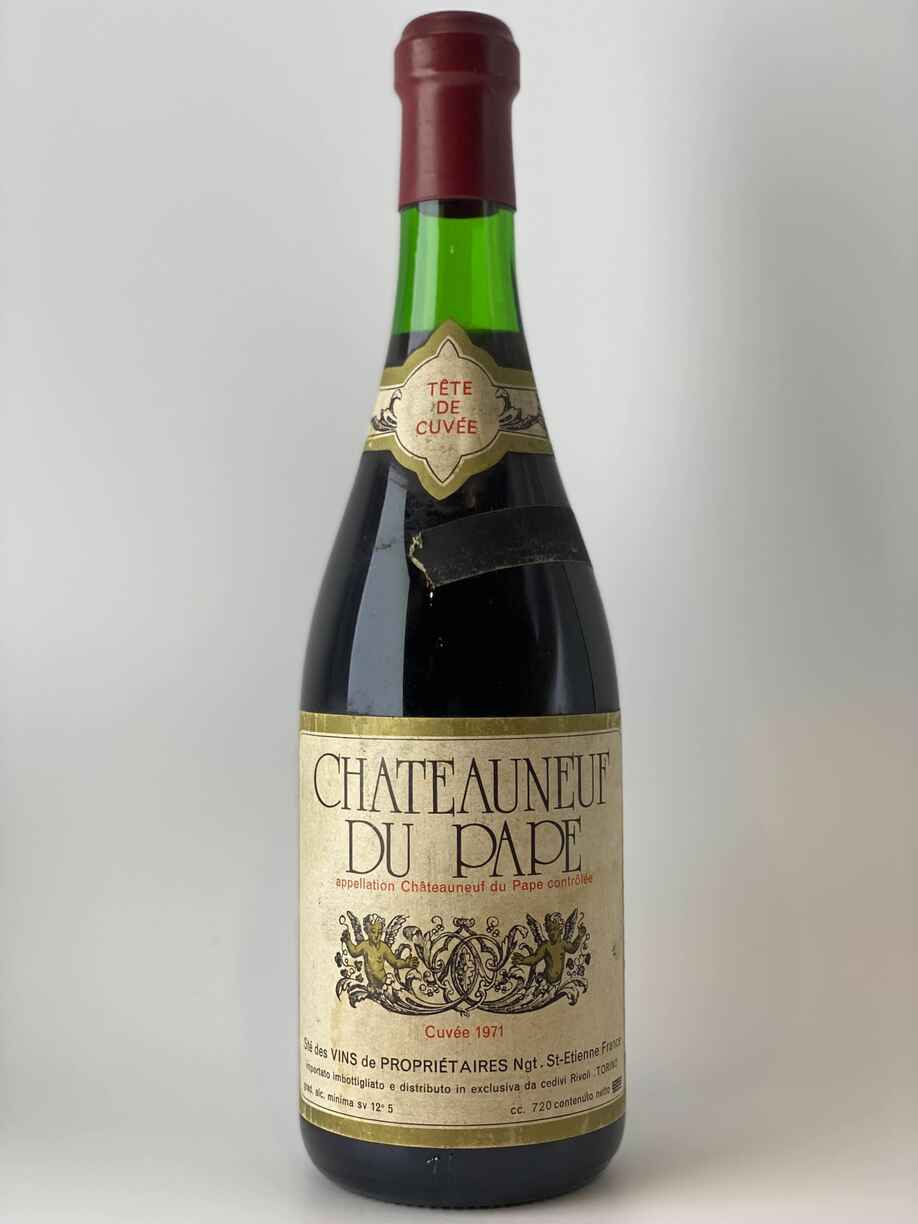 Ngt. Saint Etienne Chateauneuf du Pape Tete De Cuvee 1971