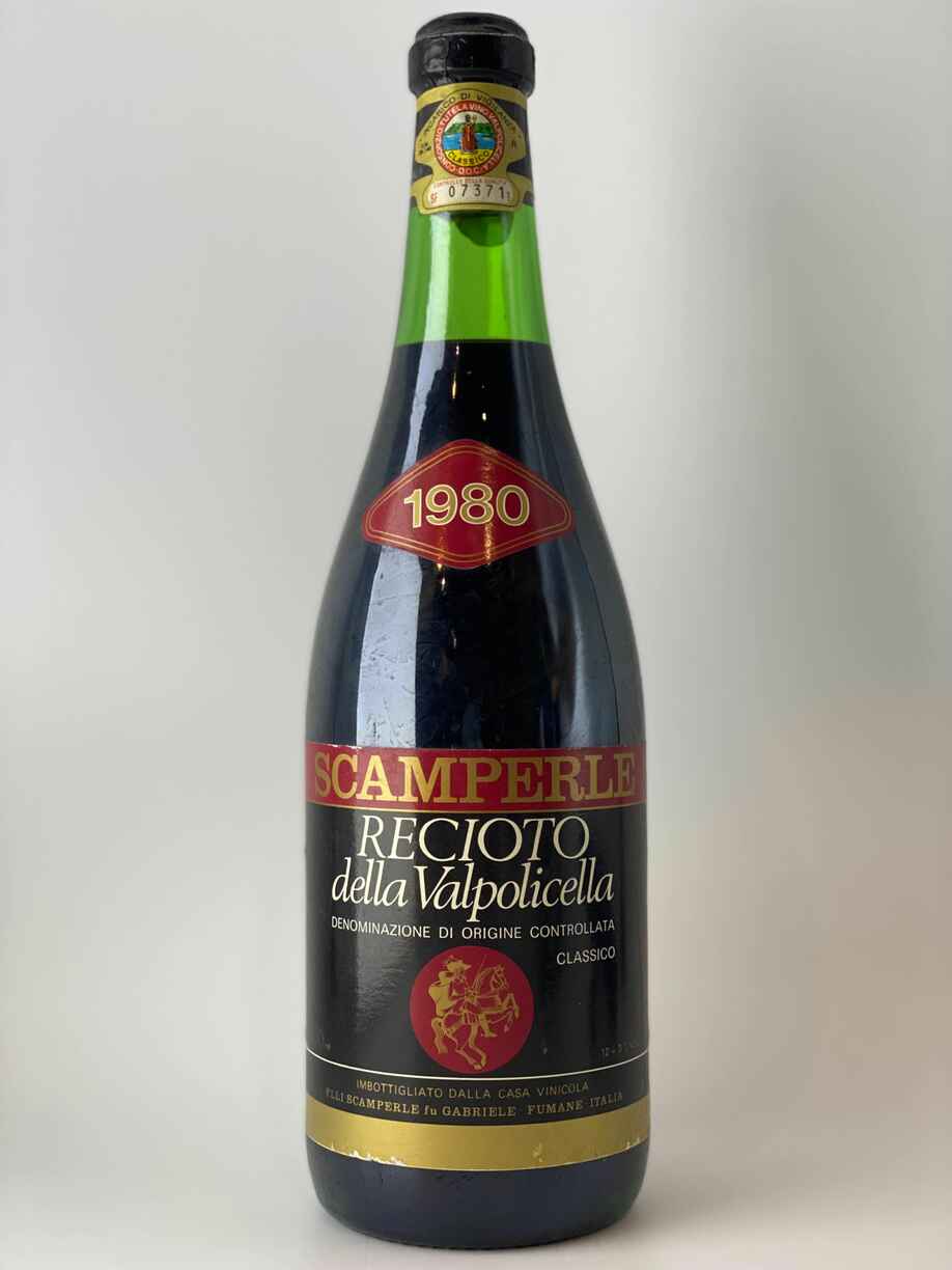 Scamperle Recioto della Valpolicella Classico 1980