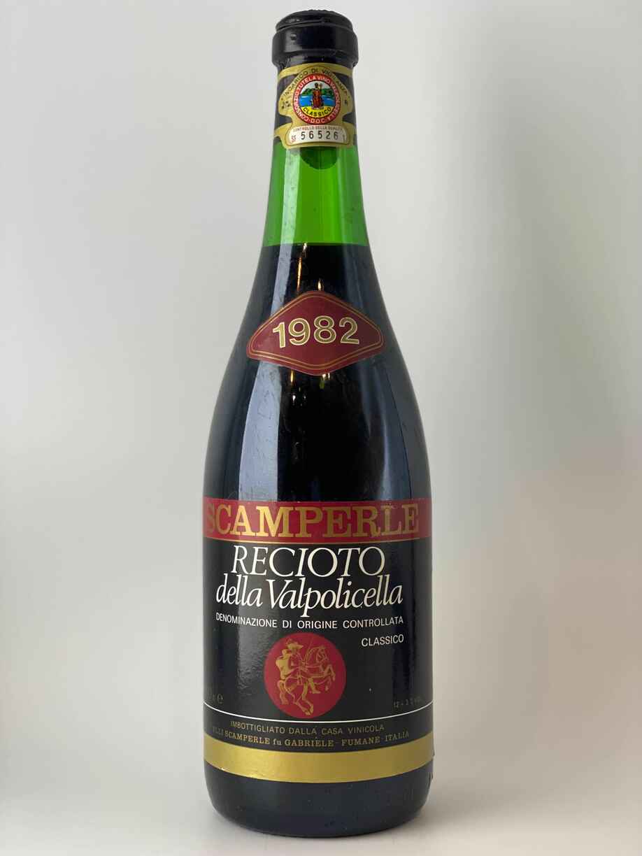 Scamperle Recioto della Valpolicella Classico 1982