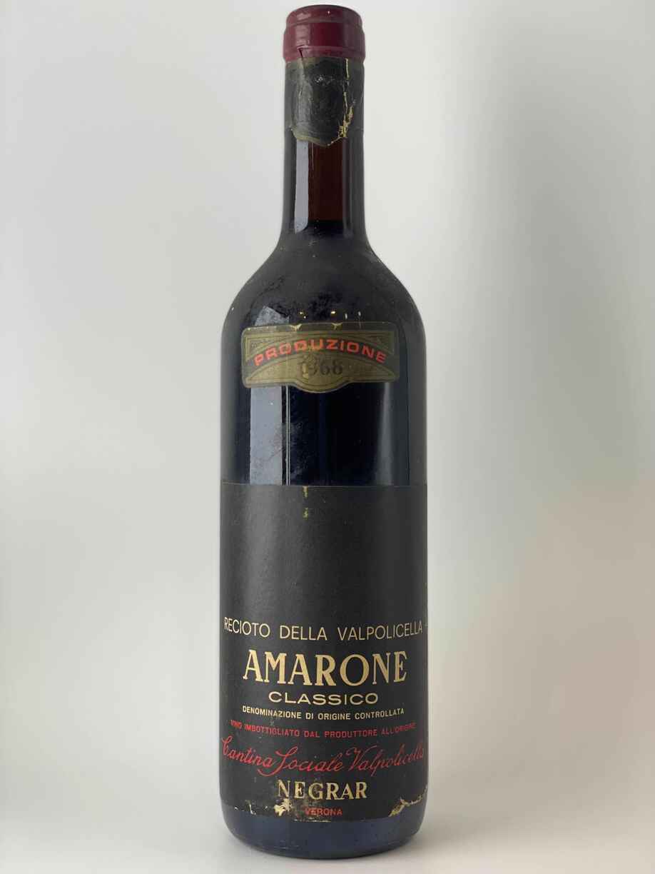 Negrar Amarone Classico 1968