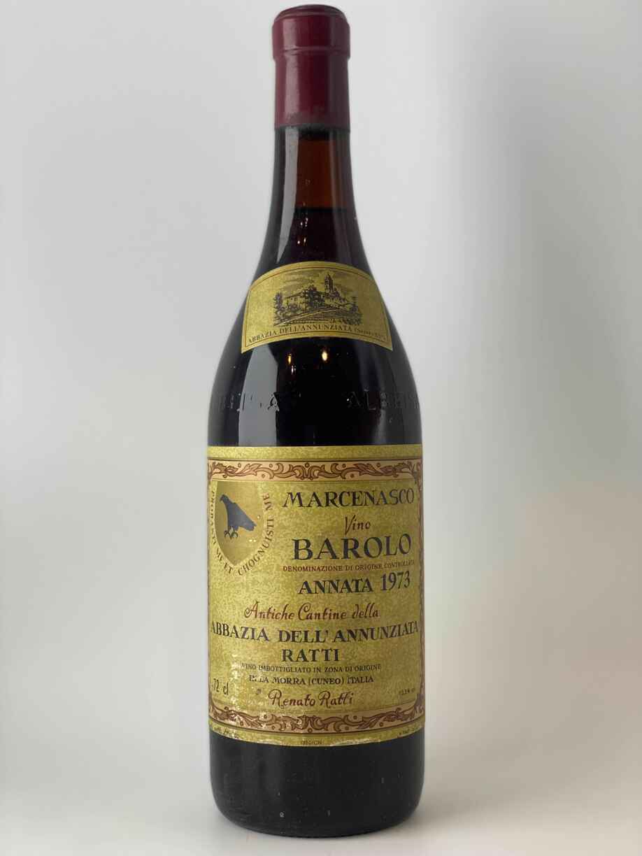 Marcenasco Renato Ratti Barolo Abbazia dell' Annunziata 1973