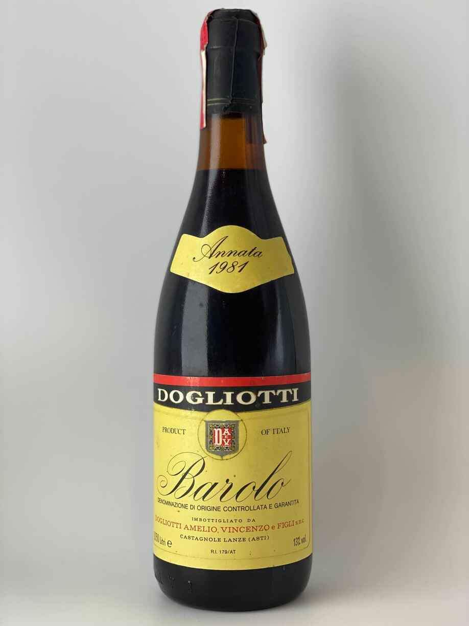 Dogliotti Barolo 1981