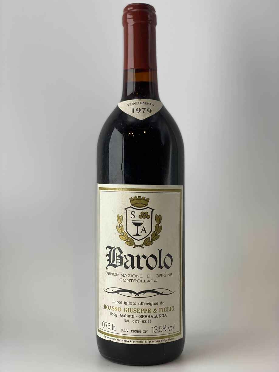Boasso Giuseppe & Figlio Barolo 1979