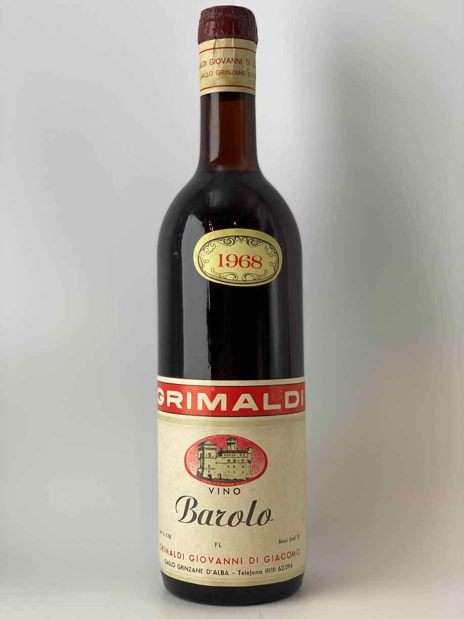 Grimaldi Giovanni Di Giacomo  Barolo 1968