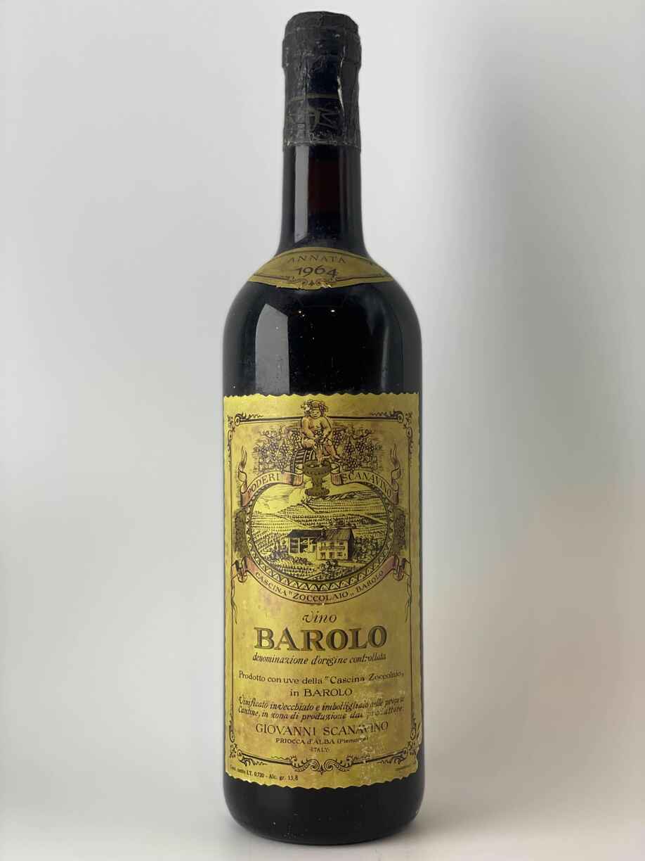 Giovanni Scanvino Barolo Cascina Zoccolaio 1964