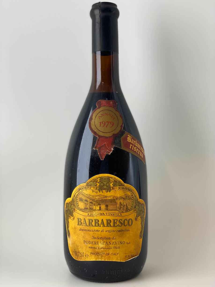 Poderi Scanavino Barbaresco Riserva 1979