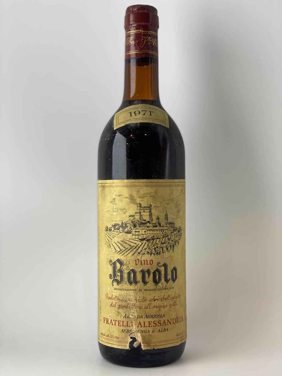 Fratelli Alessandria Barolo 1971