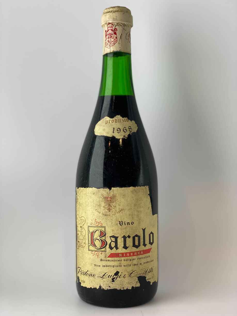 Pisione Luigi Barolo Riserva 1968