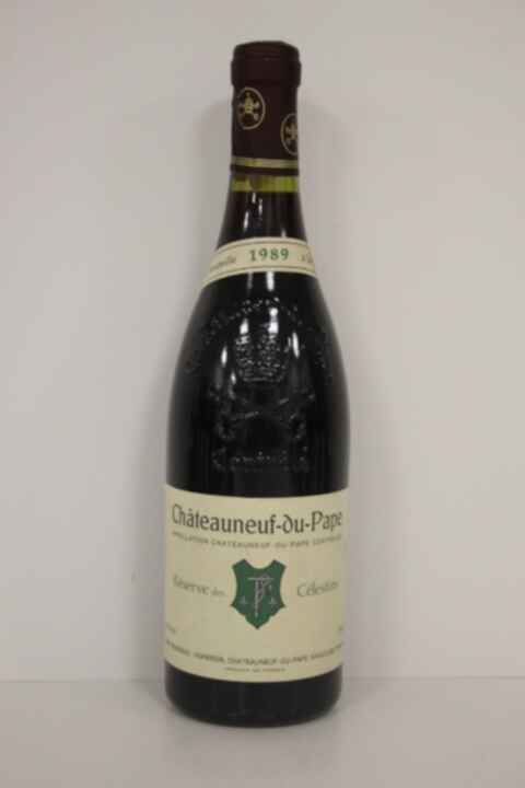 Henri Bonneau Chateauneuf Du Pape Reserve Des Celestins 1989