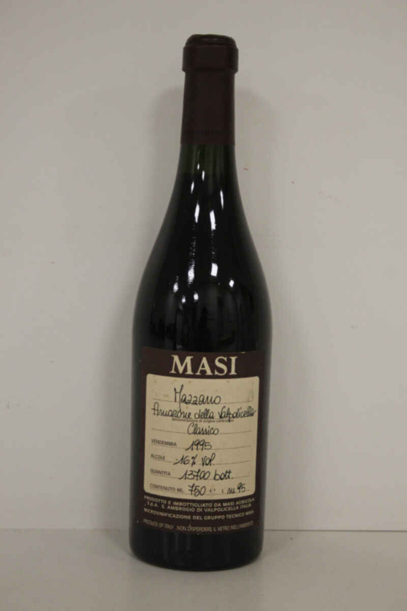 Masi Amarone Della Valpolicella Classico Mazzano 1995