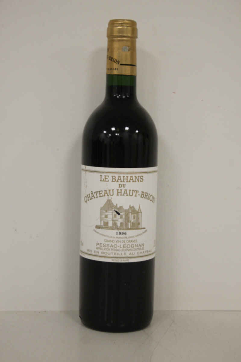 Chateau Haut Brion Chateau Bahans De Haut Brion 1996