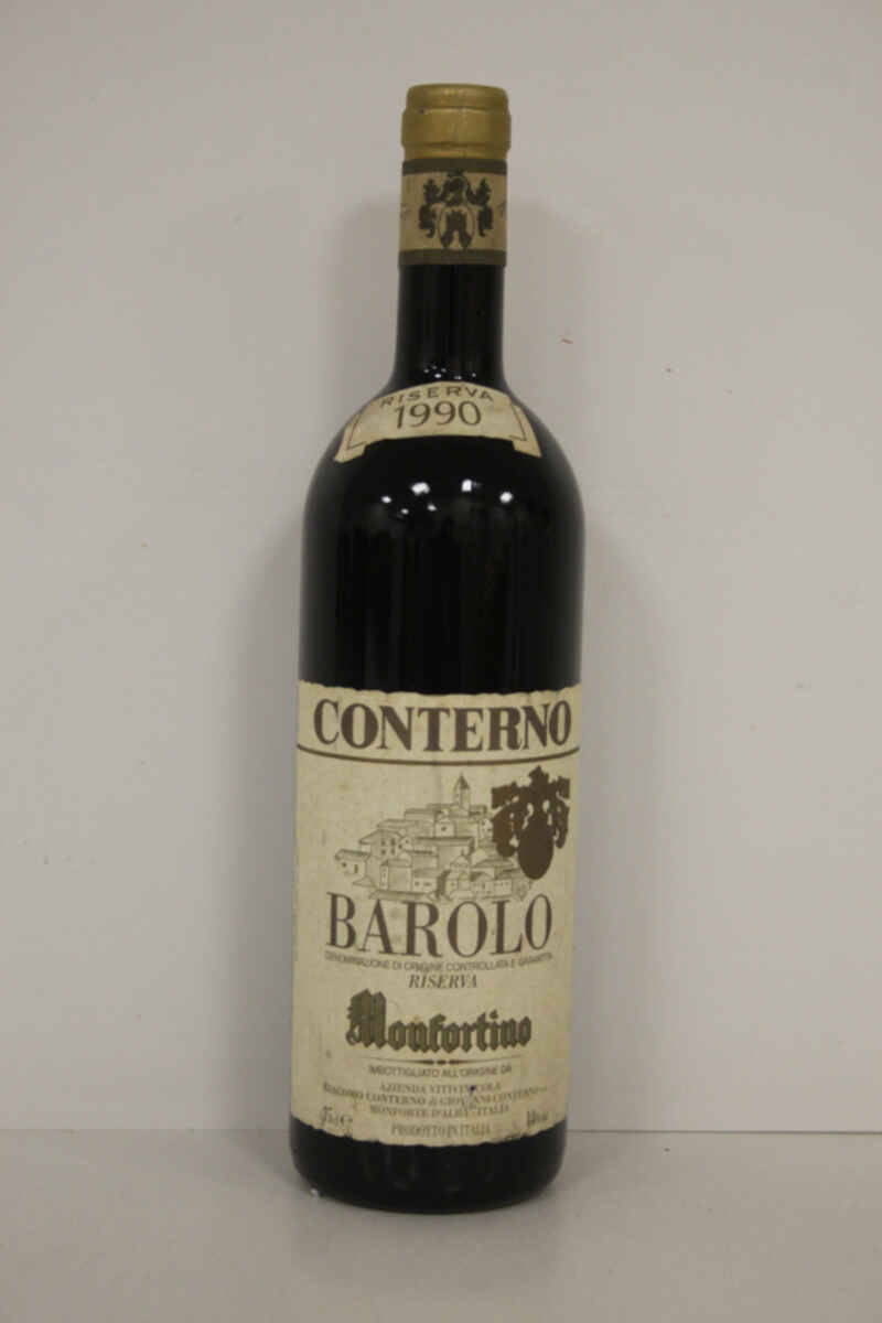 Giacomo Conterno Barolo Monfortino Riserva 1990
