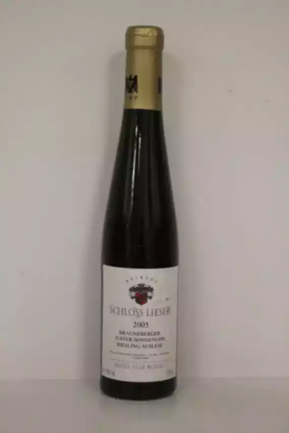 Schloss Lieser Thomas Haag Brauneberger Juffer Sonnenuhr Riesling Auslese 2005