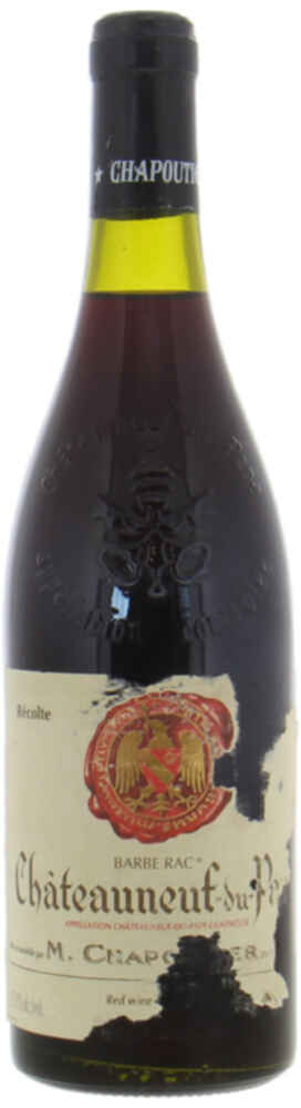 Chapoutier Chateauneuf Du Pape Barbe Rac 1992