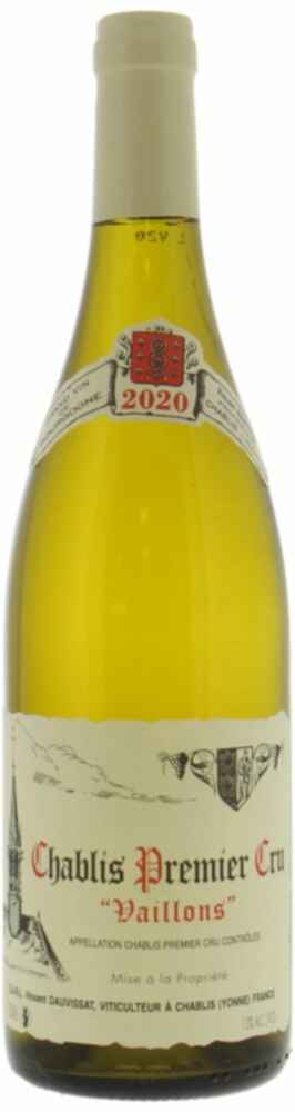 Vincent Dauvissat Chablis Vaillons 1er Cru 2020