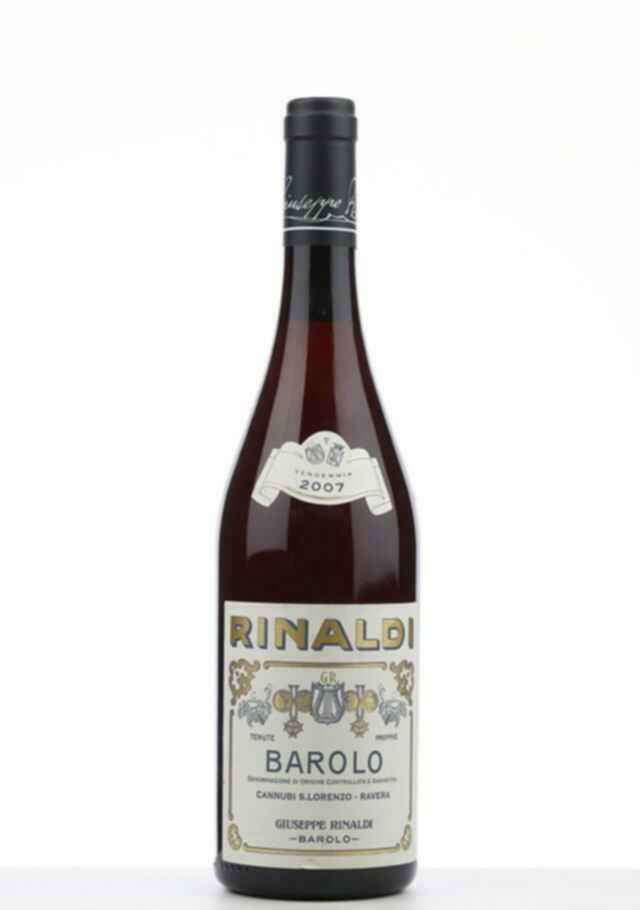 Giuseppe Rinaldi Barolo Cannubi San Lorenzo-ravera 2007