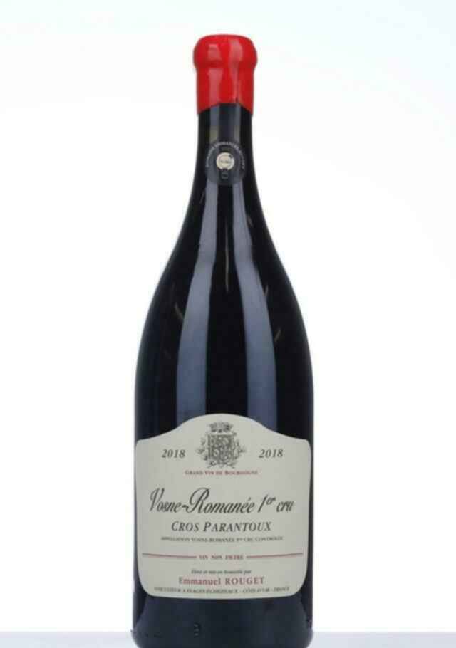 Emmanuel Rouget Vosne Romanee Cros Parantoux 1er Cru 2018