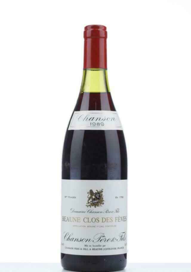 Chanson Beaune Clos Des Feves 1989
