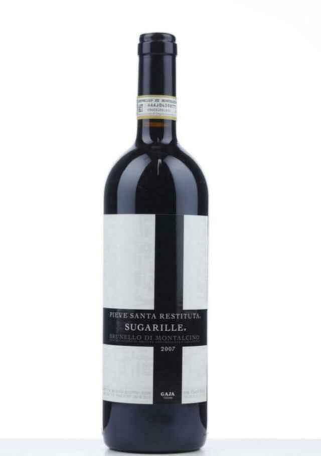Gaja Pieve Santa Restituta Brunello Di Montalcino Sugarille 2007