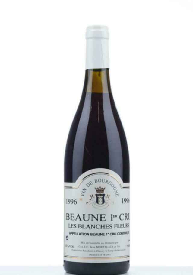 Jean Moreteaux Beaune Les Blanches Fleurs 1er Cru 1996