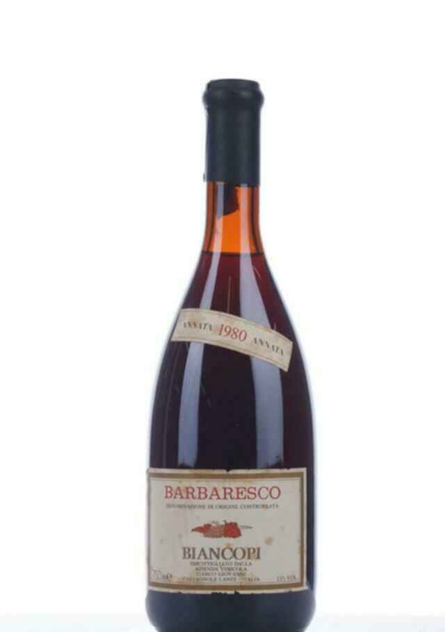 Bianco Giovanni Barbaresco 1980
