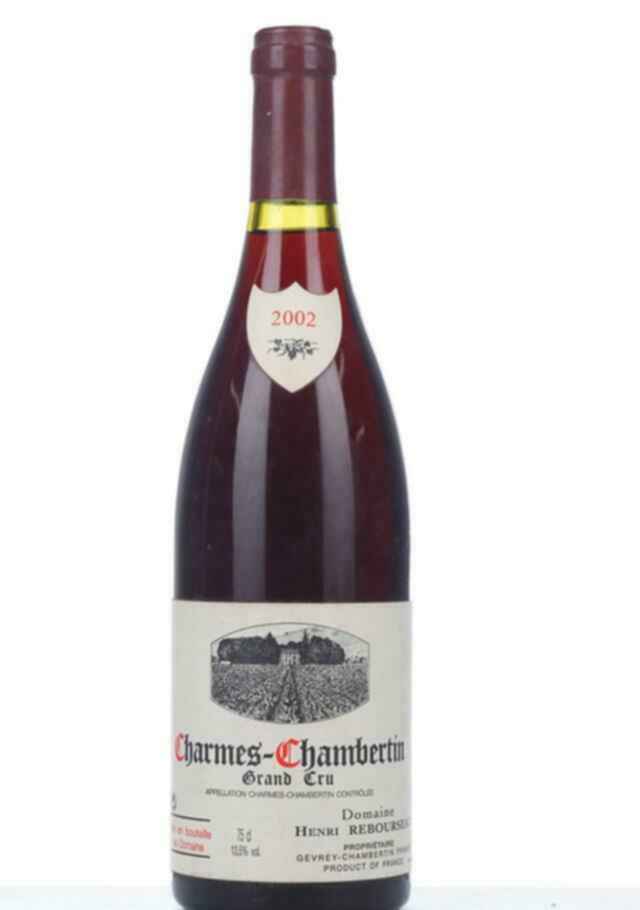 Henri Rebourseau Charmes Chambertin 2002
