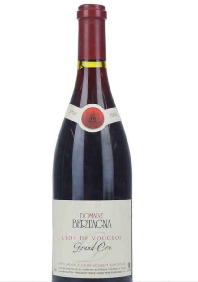 Bertagna Clos De Vougeot Grand Cru 2010