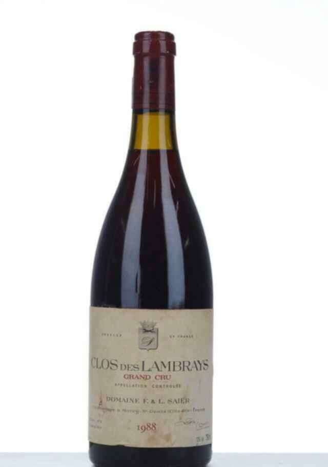 Domaine Saier Clos Des Lambrays Grand Cru 1988
