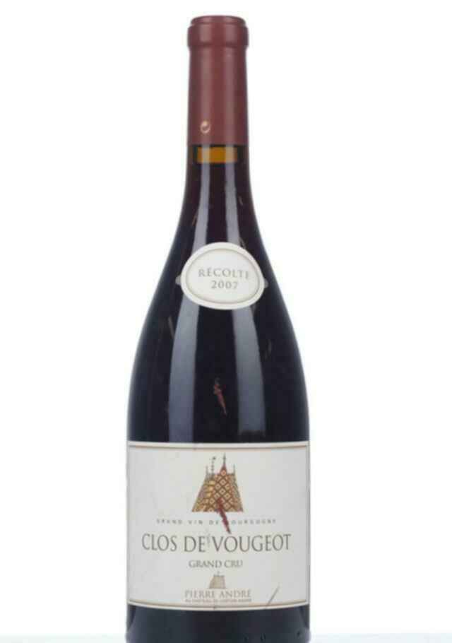 Pierre Andre Clos Vougeot Grand Cru 2007