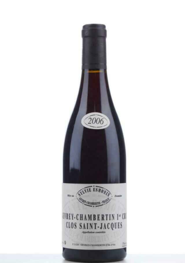 Sylvie Esmonin Gevrey Chambertin Clos St Jacques 1er Cru 2006