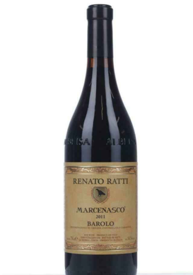 Renato Ratti Barolo Marcenasco 2011